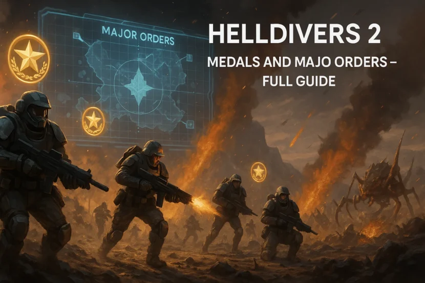 Helldivers 2 Medals and Major Orders Explained – Full Guide